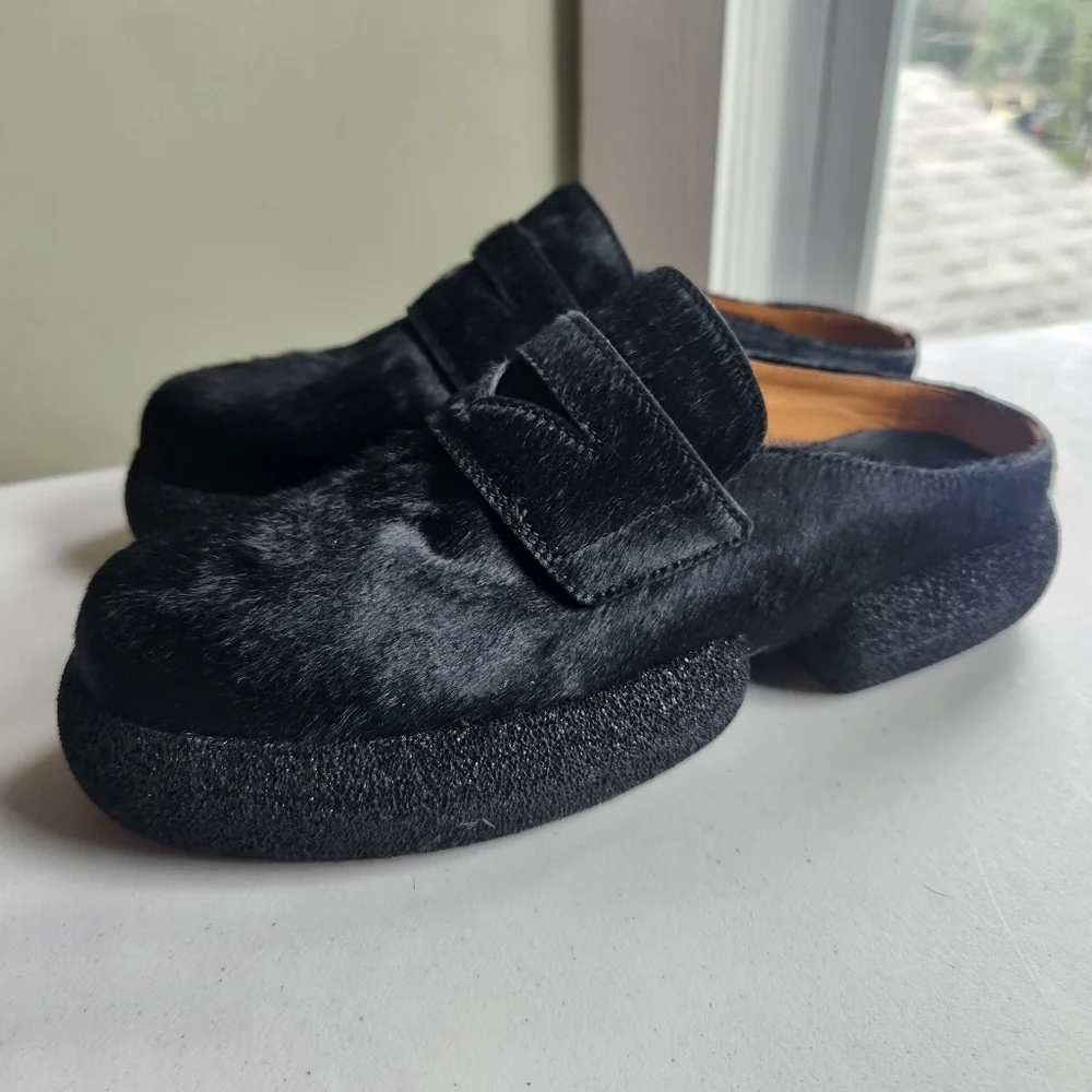 Dries Van Noten Calf-hair slip-on loafers multiple sizes BNWOB - Picture 5 of 7